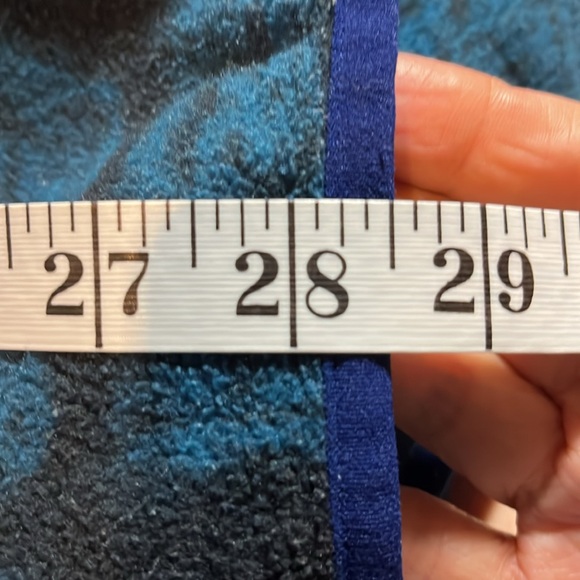 Patagonia Synchilla Snap-T Fleece Pullover Blue Forge Aztec Men’s M Women’s L - Picture 15 of 16